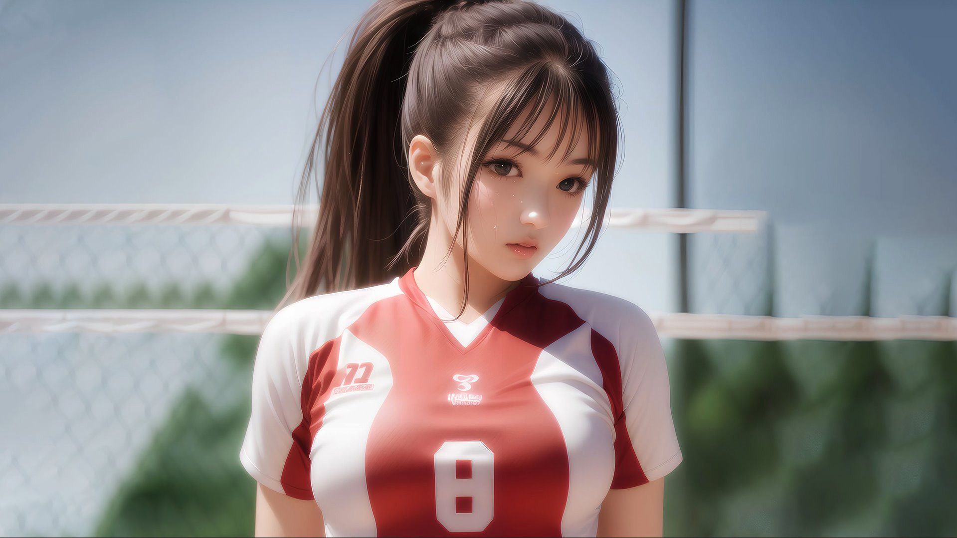 排球少女的青春魅力